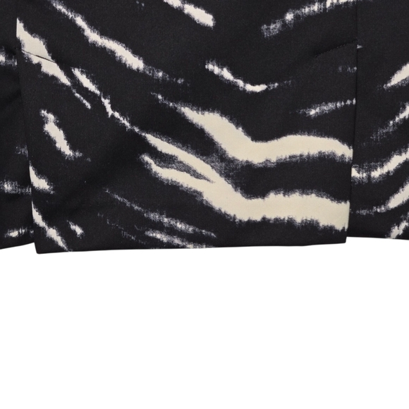 Michael Kors Womens Luxury Zebra Print Office Professional Pencil Skirt Size 10 - Picture 5 of 11